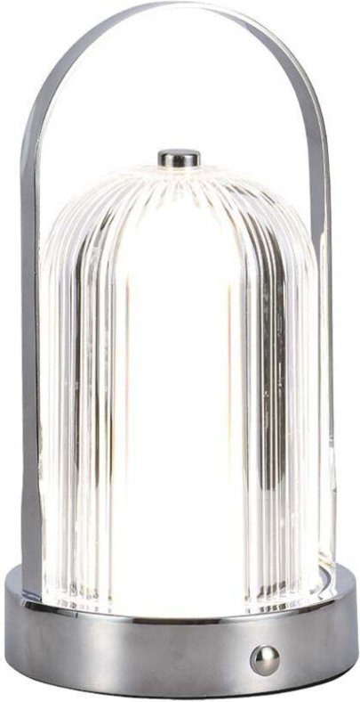 Wiederaufladbare Tischlampen - Chrom - IP20 - 1W - 55 Lumen - 3IN1