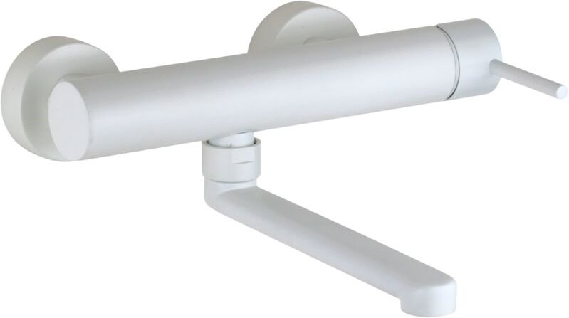 Spültischmischer in matt weiß farbe Gattoni 1460/14BO weiß matt