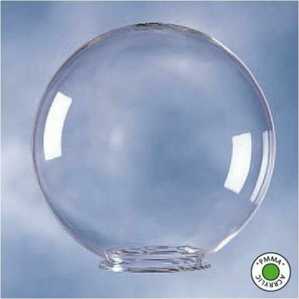 Transparenter globendurchmesser 40 cm gl/40/tr