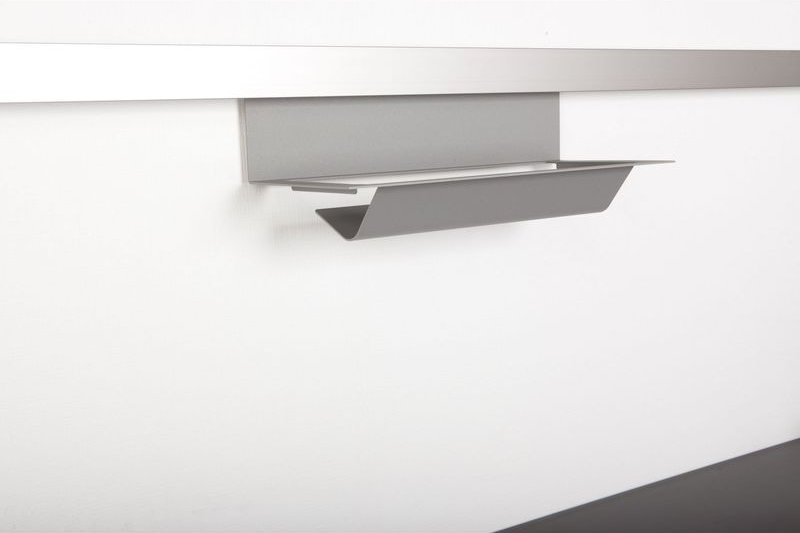 So-tech - Kesseböhmer Linero MosaiQ titangrau Papierrollenhalter unten von sotech