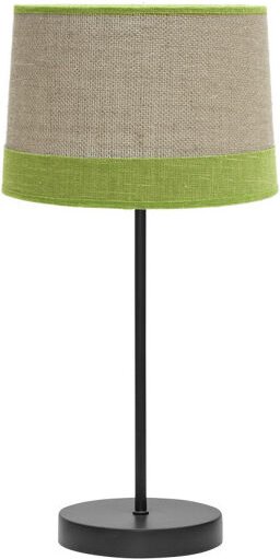 Tietar Tischleuchte mit grünen Details Fabrilamp