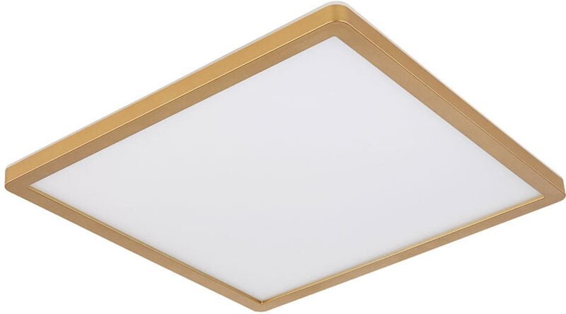 Deckenleuchte Badezimmerlampe Deckenlampe LED IP44 3 Lichtstufen Messing 29x29