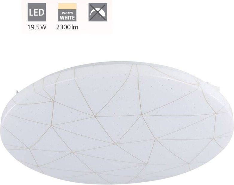 Thumbnail - Eglo - led Deckenleuchte Rende weiß gold ø 38 cm Deckenlampen & Kronleuchter