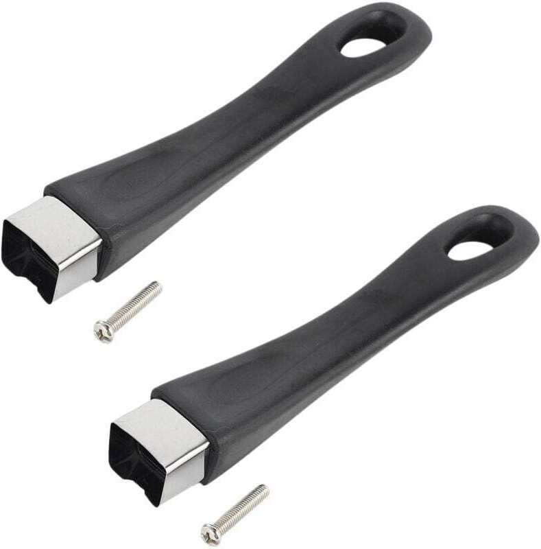 Schwarze Bakelit-Ersatzgriffe für Töpfe und Pfannen