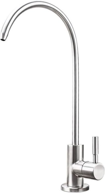 Trinkwasserhahn für die Küchenspüle, Wasserfilterhahn für Umkehrosmose- oder Wasserfiltersysteme, aus Edelstahl