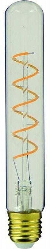 E27 Vintage LED-Glühbirne, T30-Röhre, E27-Sockel – Vintage E27 LED-Glühlampe, 320° Beleuchtungswinkel – 4 W weiße Glühbi...