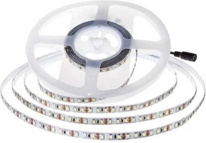 Streifen led SMD2835 12W/m 5m 168 LED/m 140LM/W 24V Warmweiß IP20 10mm - V-tac