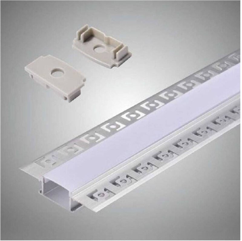 Trade Shop - 2 mt copertura opaca led AL-12 -