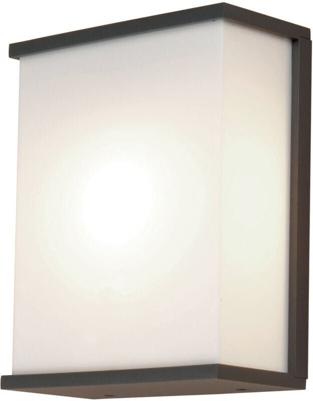 Torsten - 2 Light Large Wall Light - Dunkelgraues Finish, E27 - Elstead