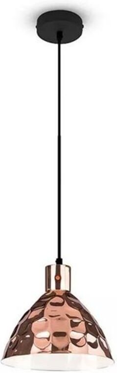 V-TAC VT-8300 Hängendes Licht 1MT E27 Elegant Stylish Metall roségold Finish Ф300mm IP20 - SKU 3710