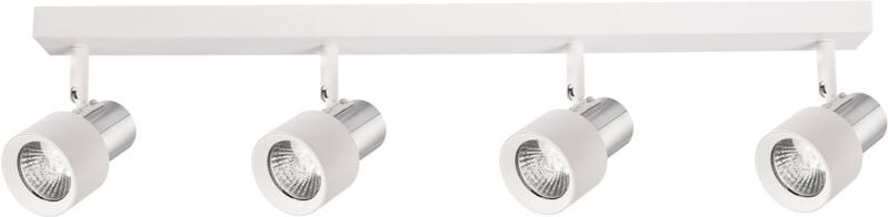 Deckenleuchte Cino 4xGU10 Weiß + Chrom