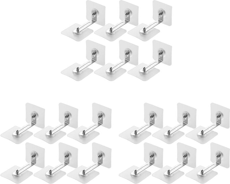 Möbelanker Wandanker, Anti-Kipp-Möbelanker Ohne Bohren, Selbstklebende Möbelwandanker für Babys 18 Stk