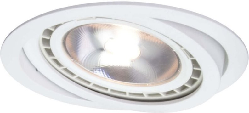 Nero Einbaustrahler rund beweglich 1xGU10 weiß LP-4424/1RS WH beweglich Light Prestige