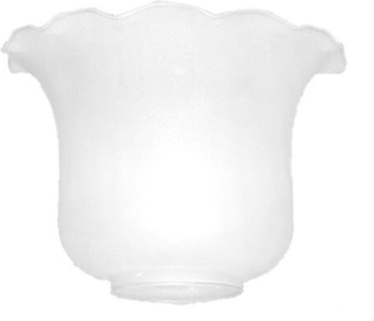 ODEON Mini-Lampenschirm aus mattem Glas mit 4,5 cm großem Mund