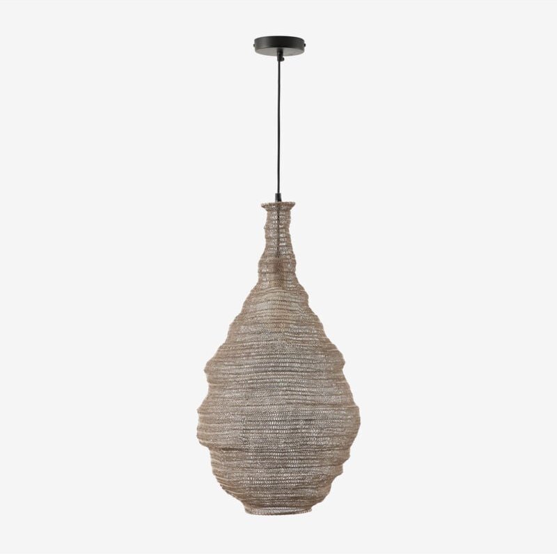 SKLUM Hängende Deckenlampe Ø40 cm aus Eisen Beneida Creme-Beige