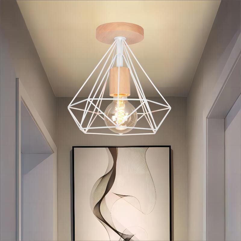 Retro Metall Hängelampe Retro Industrielle Eisenkunst Pendelleuchte Küche Bar Restaurant Loft E27 Schwarz