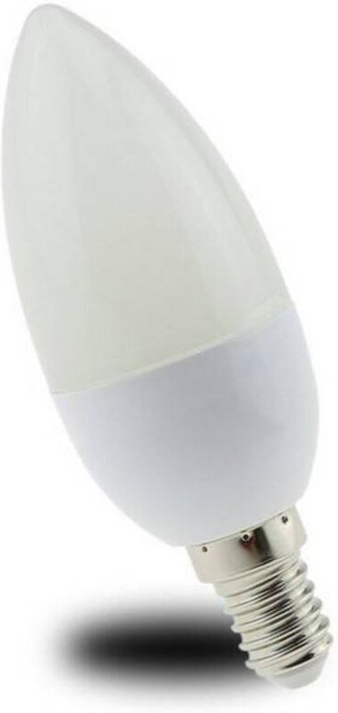 LED-Kerzenlampe E14 C37 4.5W Opal