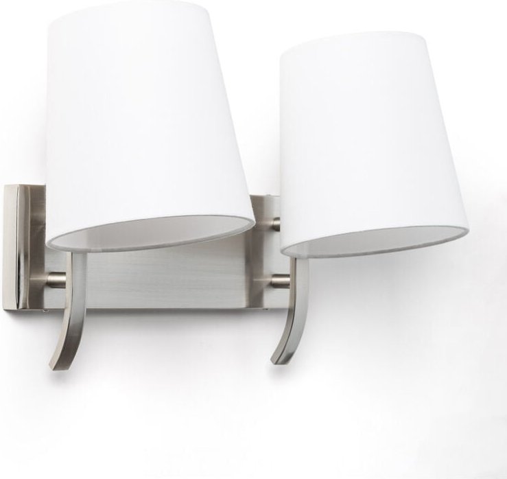 Wandleuchte Metall 2 Strahler Eikho Weiß