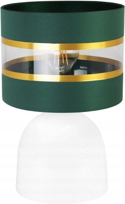 Nachttischlampe, Eleganter Goldener Lampenschirm, 20 Cm