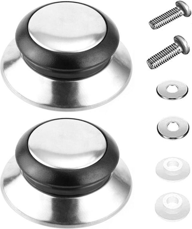 Stück Deckelknöpfe, Topfdeckelknöpfe, Edelstahl-Topfdeckel, Topfdeckelknopf, Küchenutensilien