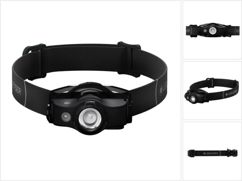 Ledlenser Stirnlampe MH4, LED-Leuchte, schwarz