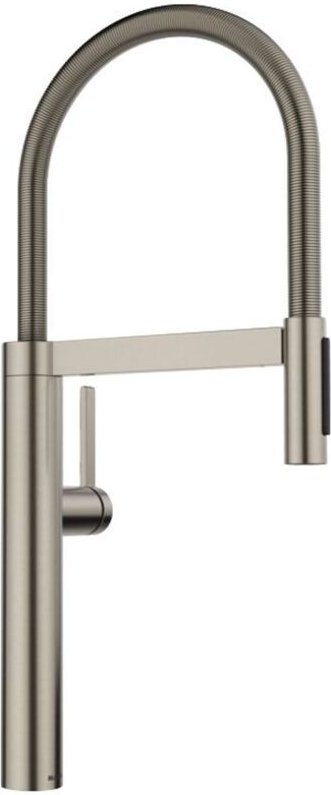 Blanco Culina S - Spültischarmatur mit flexiblem Arm und Brause, Platin 527702