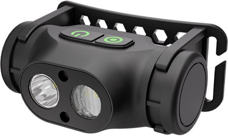 Extrem leistungsstarke LED-Stirnlampe, 2er-Pack, USB-C-wiederaufladbar, 4 Leuchtmodi, Bewegungssensor, wasserdicht, magn...