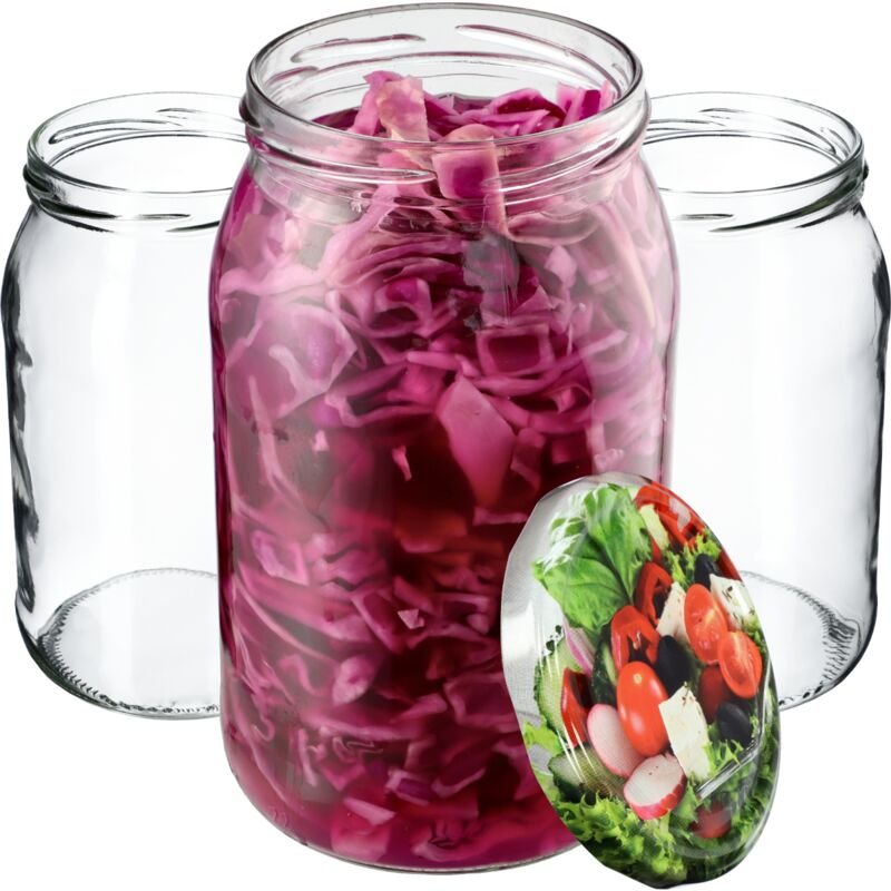 KADAX Glas Anna 900ml fi82 TO-900/1 48-tlg. Deckel