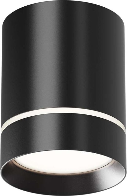 Deckenlampe Aufbauleuchte Wohnzimmerleuchte led Aluminium schwarz Deckenstrahler