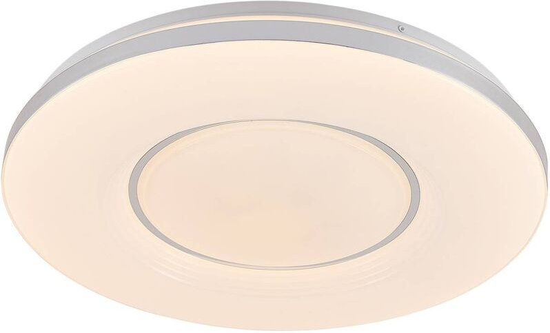 LED Deckenleuchte "Robini" aus Metall dimmbar mit Fernbedienung für Wohnzimmer & Esszimmer von Lindby