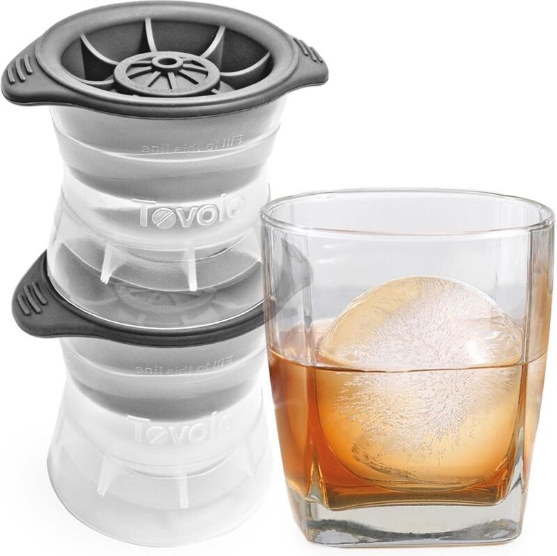 Whisky-Eiswürfelform – Kleine Eiswürfel aus flexiblem grünem Material, ideal für Getränke, Cocktails und den Heimgebrauc...