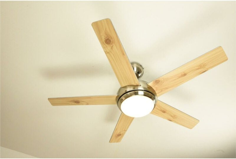 Thumbnail - Deckenventilator Fresco Nickel 112 cm mit Licht