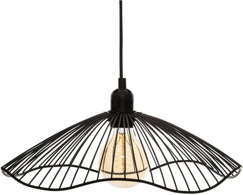 Hängeleuchte, Metall, kabelgebunden, 34 cm Atmosphera