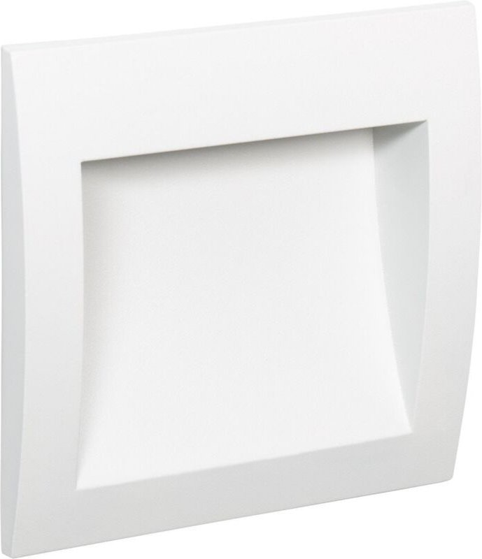 Thumbnail - Efectoled - LED-Wegeleuchte Außen 4W Einbau Rechteckig Weiss Natt 2700K Warmweiß