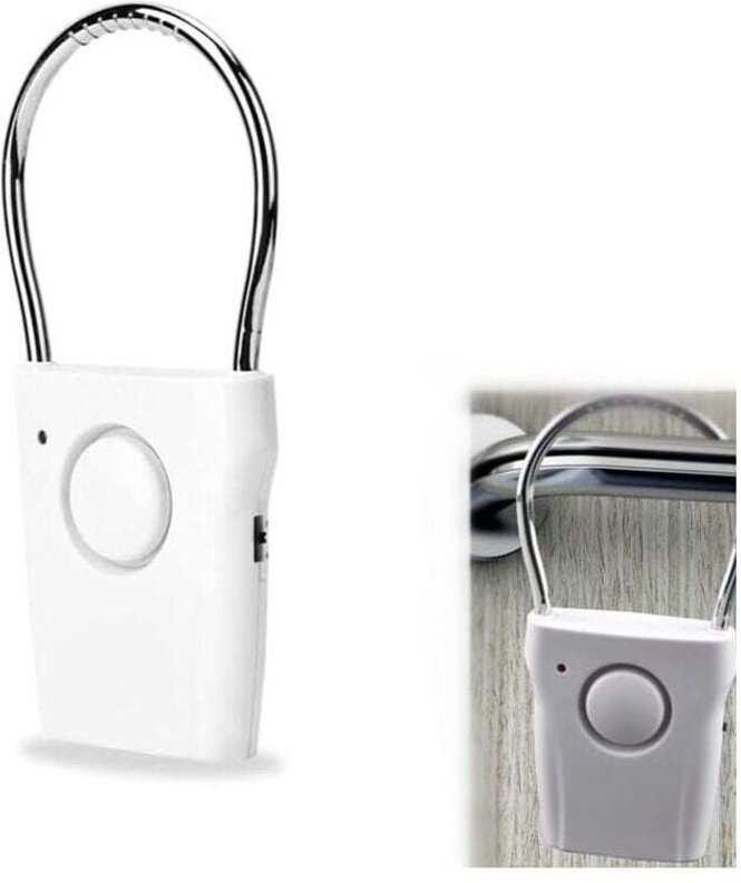 Tür- und Fensteralarm, Tür-/Fenstersensor, 120 dB Berührungssensor Türgriff Diebstahlalarm Vibration Fenster Einbruchala...