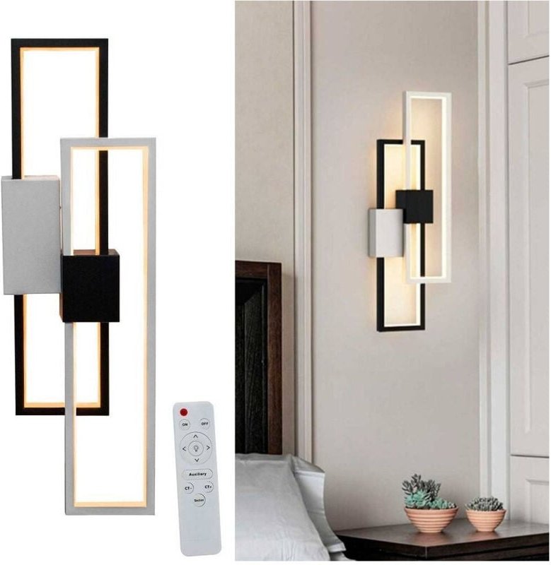 Trade Shop Traesio - Trade Shop - rechte led-anlagen 2X23W cct 3000K at 6500K dimmerable telecommand -