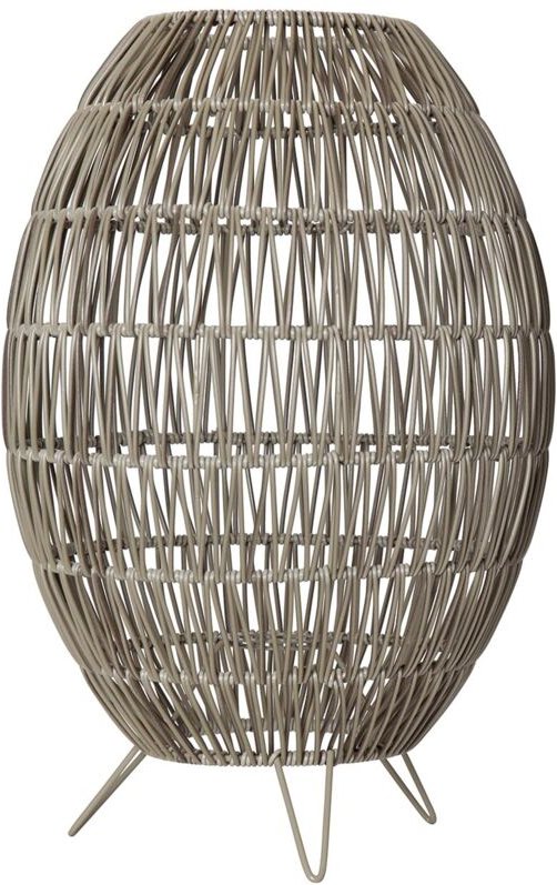 Lampenschirm 'Linde', beige, für E27, ca. 30x46 cm