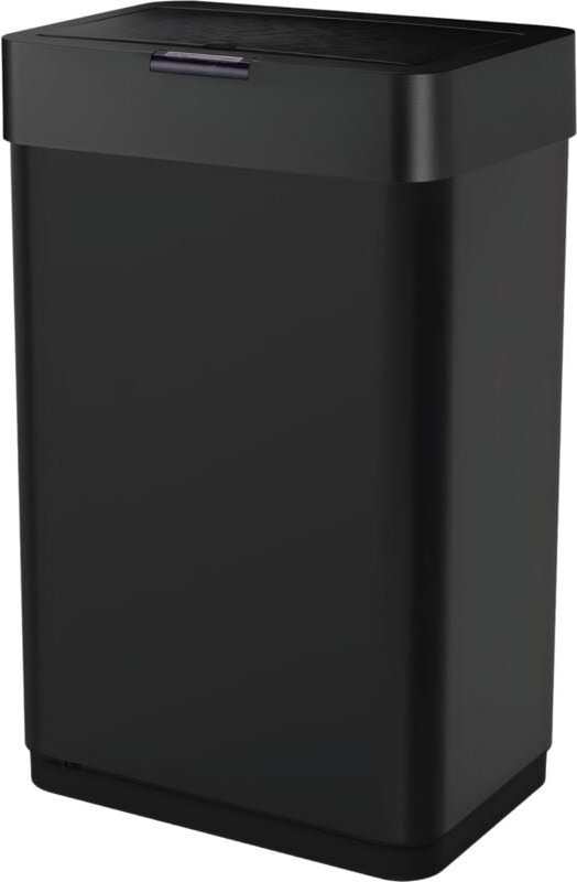 Five Stars® Mülleimer mit Sensor – 60 Liter / 2×30 Liter – Mülltrennung – Edelstahl Abfalleimer – Doppelkammer Mülleimer...