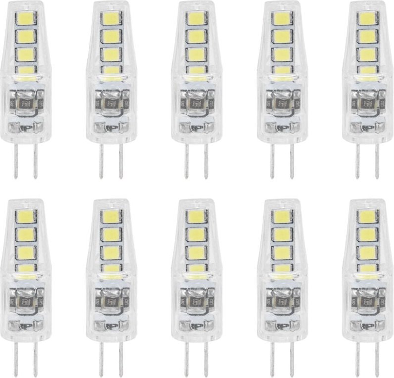 10 Stück G4 8LED Licht 2835 Lampenchips 2 w 360 Winkel PC-Lampe für Home Office 220 v weies Licht - Eosnow