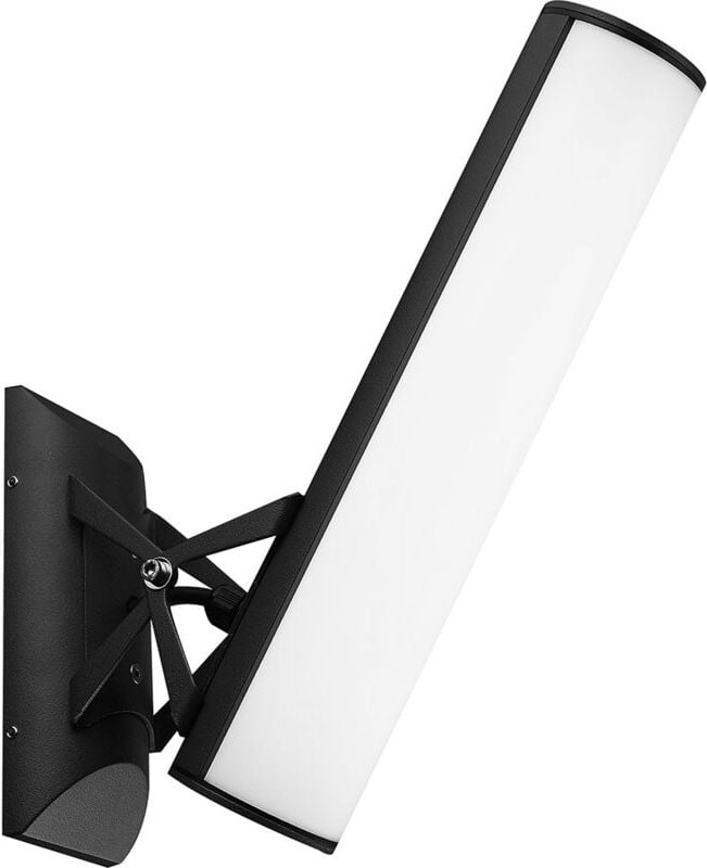 Led Außen Wand Lampe alu Grundstück Terrassen Fassaden Leuchte grau verstellbar Globo 34185