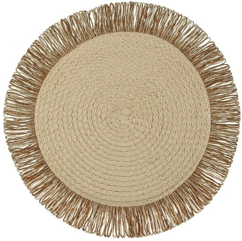 Untersetzer Versa Weiß Papier 38 x 38 cm