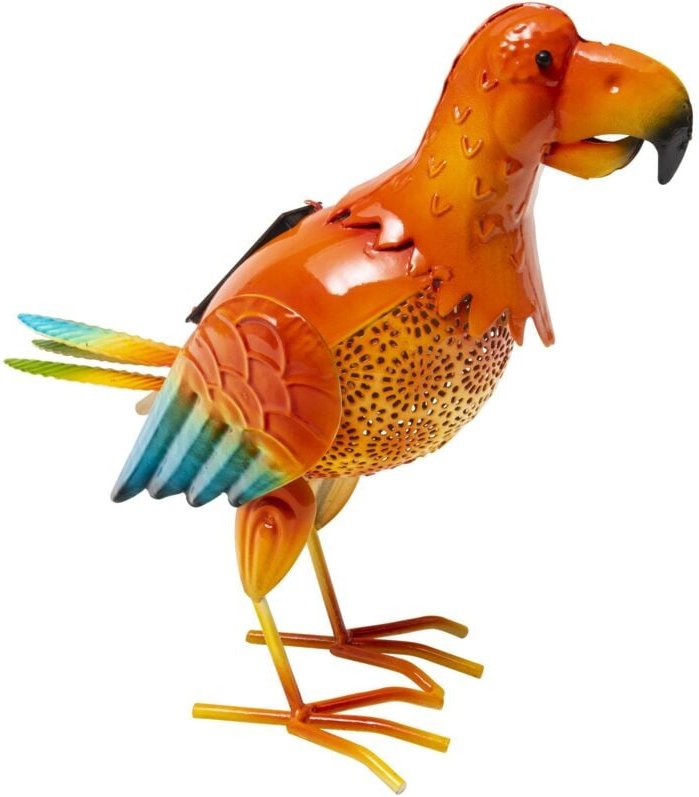 Sonnenenergie orange Papagei 1 led Farbe