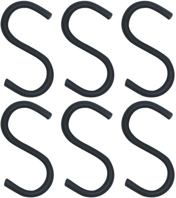 Haken Küche Kleiderbügel Schwarz Geländer Utensilien