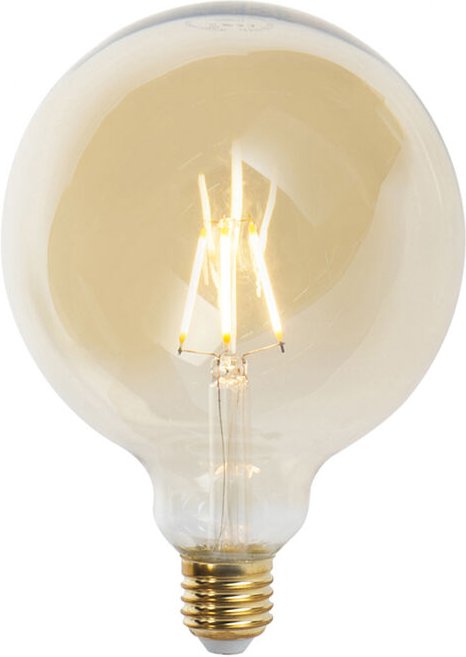 Luedd - E27 dimmbare LED-Glühlampe G125 Goldline 5W 450 lm 2200K