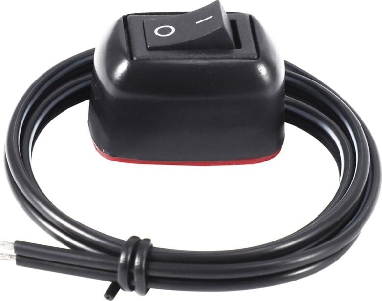 Auto DIY Schalter Wassertropfen Form Knopf AUS /AN DC 12V fuer Nebelscheinwerfer, DRL, LED Licht Bar, Usw.