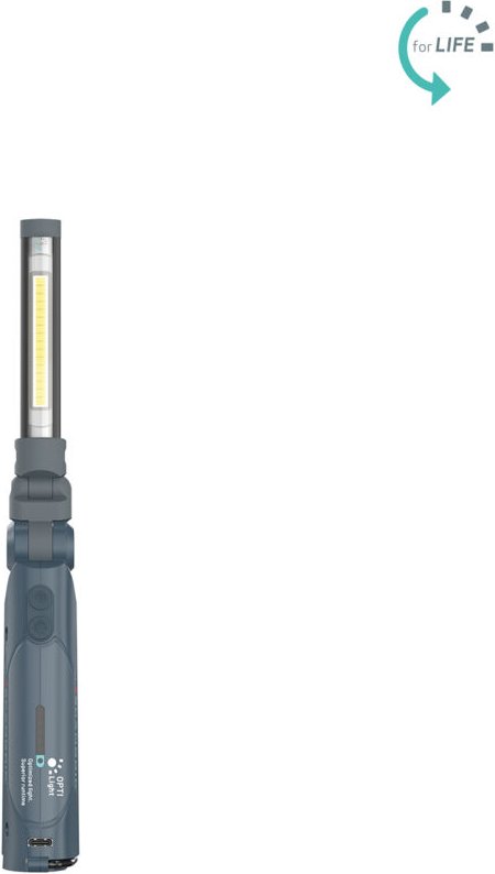 Scangrip - Akku-Kompaktleuchte mini slim Fore Life 100Lumen + 100-200Lumen