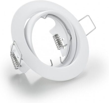 Iperbriko - Jura Runder Einbaustrahler 1xGU10 Weiß Ø8 cm Trio Lighting