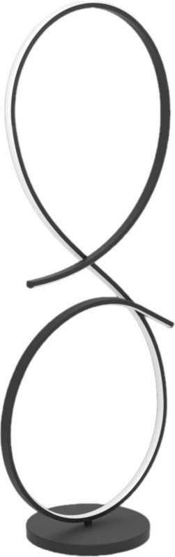 Eglo LED Stehleuchte Serpins schwarz 107 x 42,5 x 25 cm Lampen