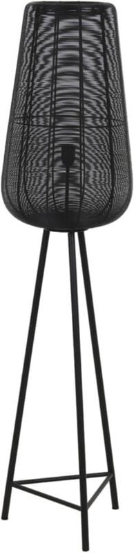 Stehlampe - Adeta - schwarz - metall - - Light&living