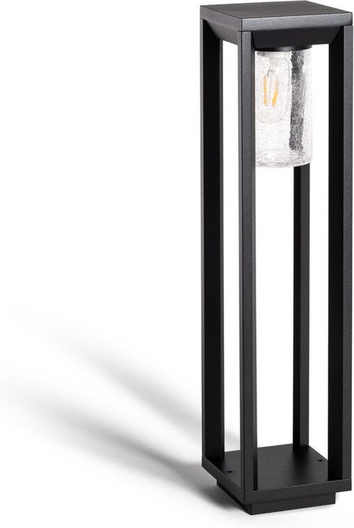 Efectoled - Bodenstehleuchte Außen 60cm Aluminium Trenol Schwarz